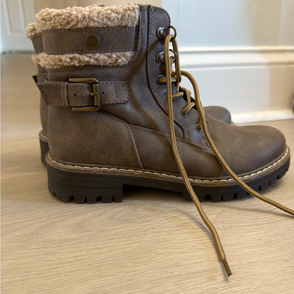 Cliffs by WHITE MOUNTAIN Brown Ankle Boots